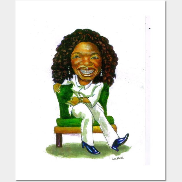 Oprah Wall Art by ArtMagician